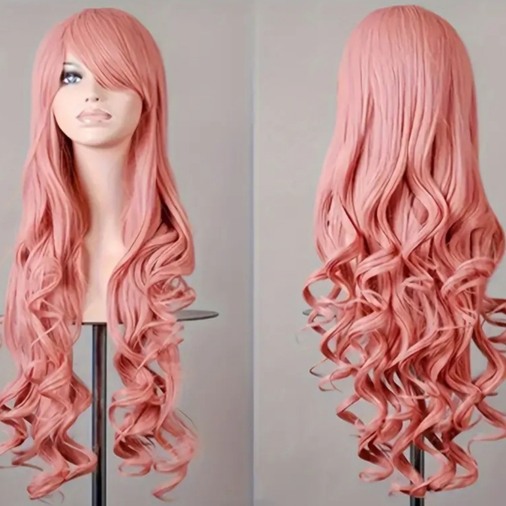 New 32" long synthetic heat resistant wig.  Choose color